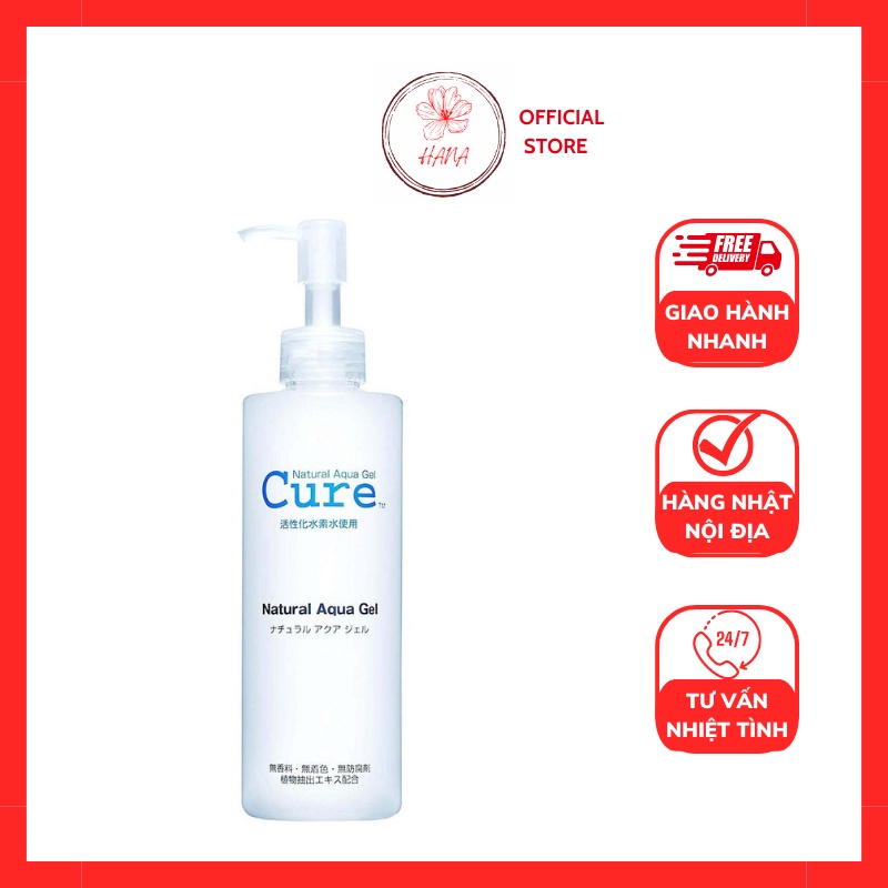 Tẩy da chết Cure Natural Aqua Gel Nhật Bản 250g