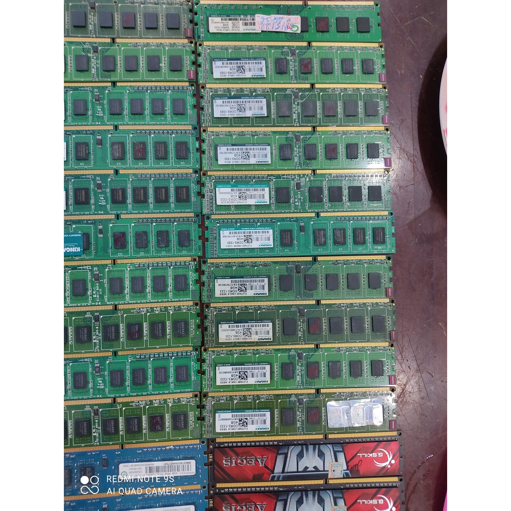 Ram dd3 4gb bus 1333 1600,  hàng tháo máy văn phòng, còn đẹp