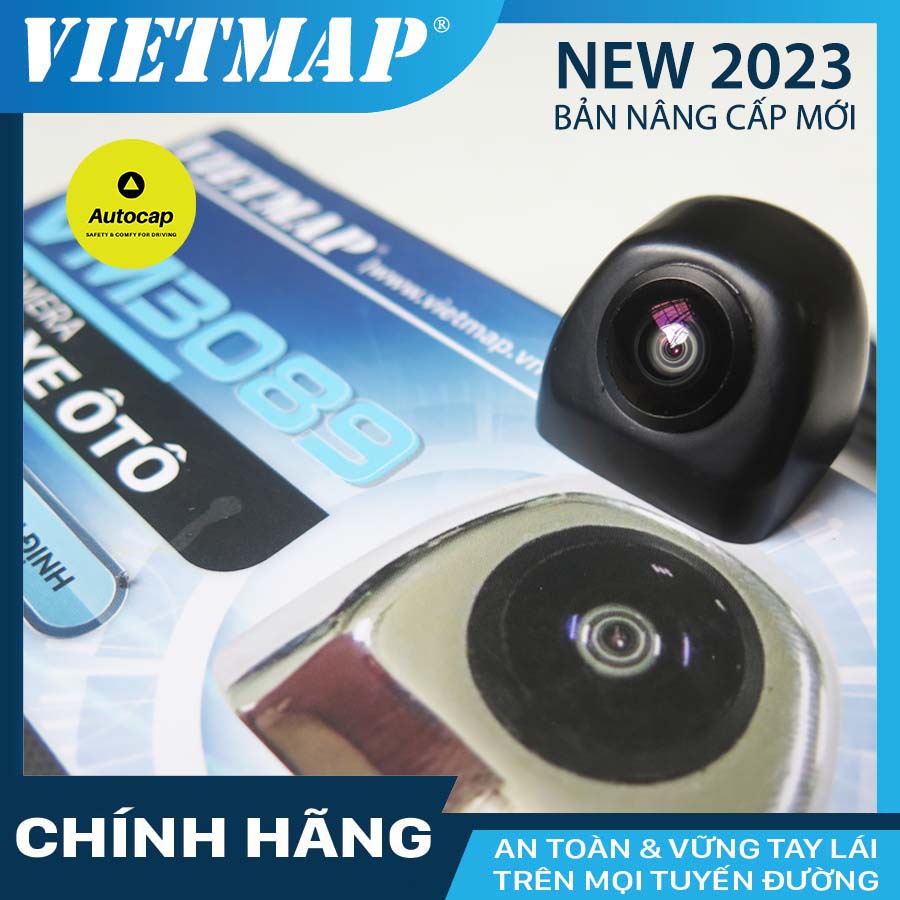 Camera lùi VIETMAP 3089 cho xe ô tô bản nâng cấp 2023 - Bảo hành 12 tháng