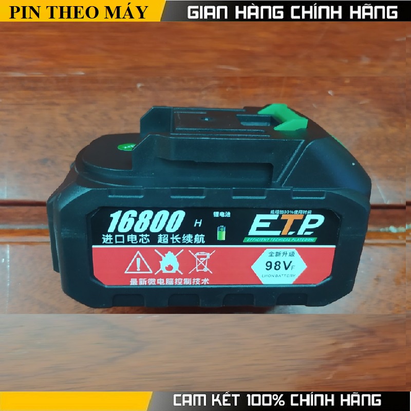 pin máy rửa xe