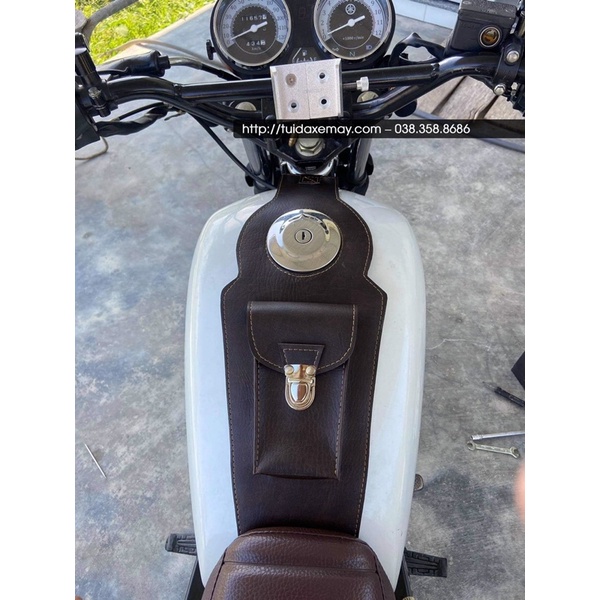 Túi da bình xăng YB125, Husky125