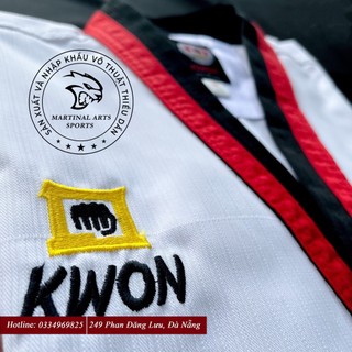Võ phục Taekwondo Kwon sọc xương cá