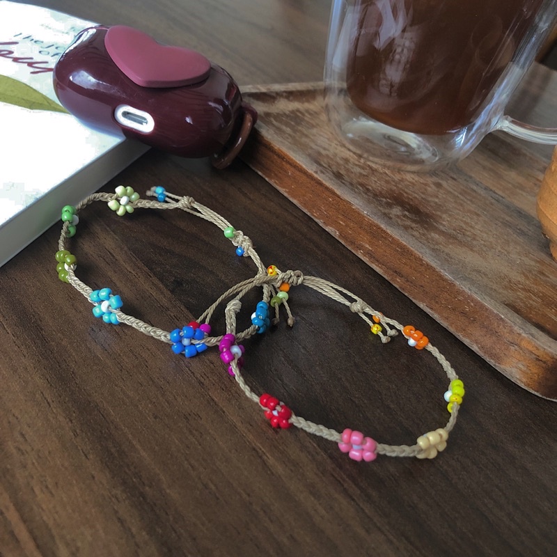 Vòng tay hoa Daisy nhiều màu