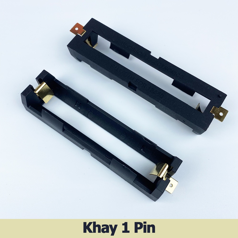 Khay pin 18650 Đế giữ pin Mạ Vàng chất lượng cao 1 2 4 cell Pin