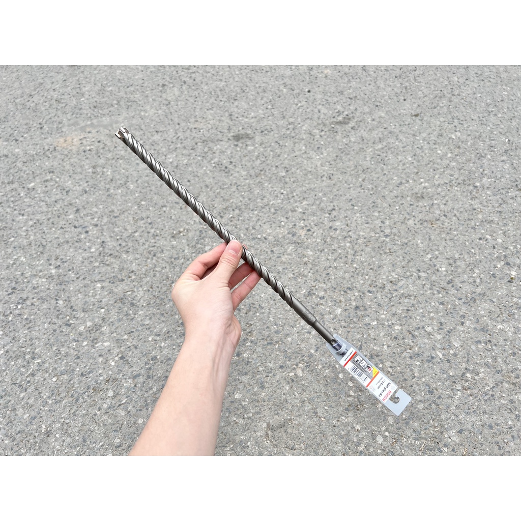 Mũi khoan betong 14mm dài 360mm Bosch 2608833820 SDS PLUS-5X mũi khoan xuyên tường