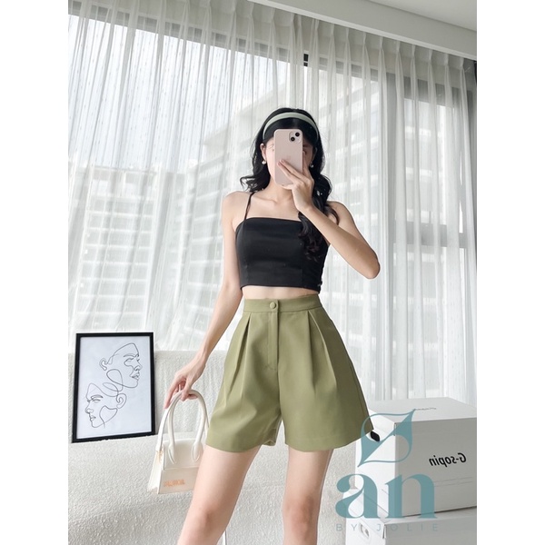 QUẦN SHORT LƯNG CAO BẠCH DIỆP ANCLOTHING