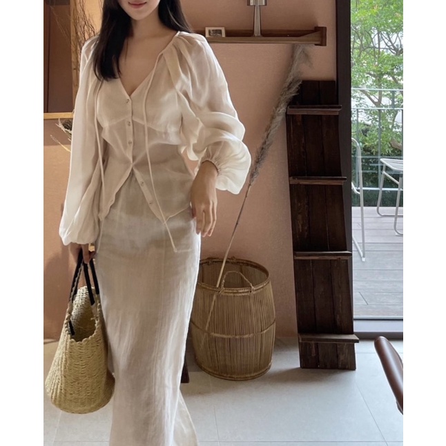 🍂Đầm Hàn phong cách Vintage -Retro