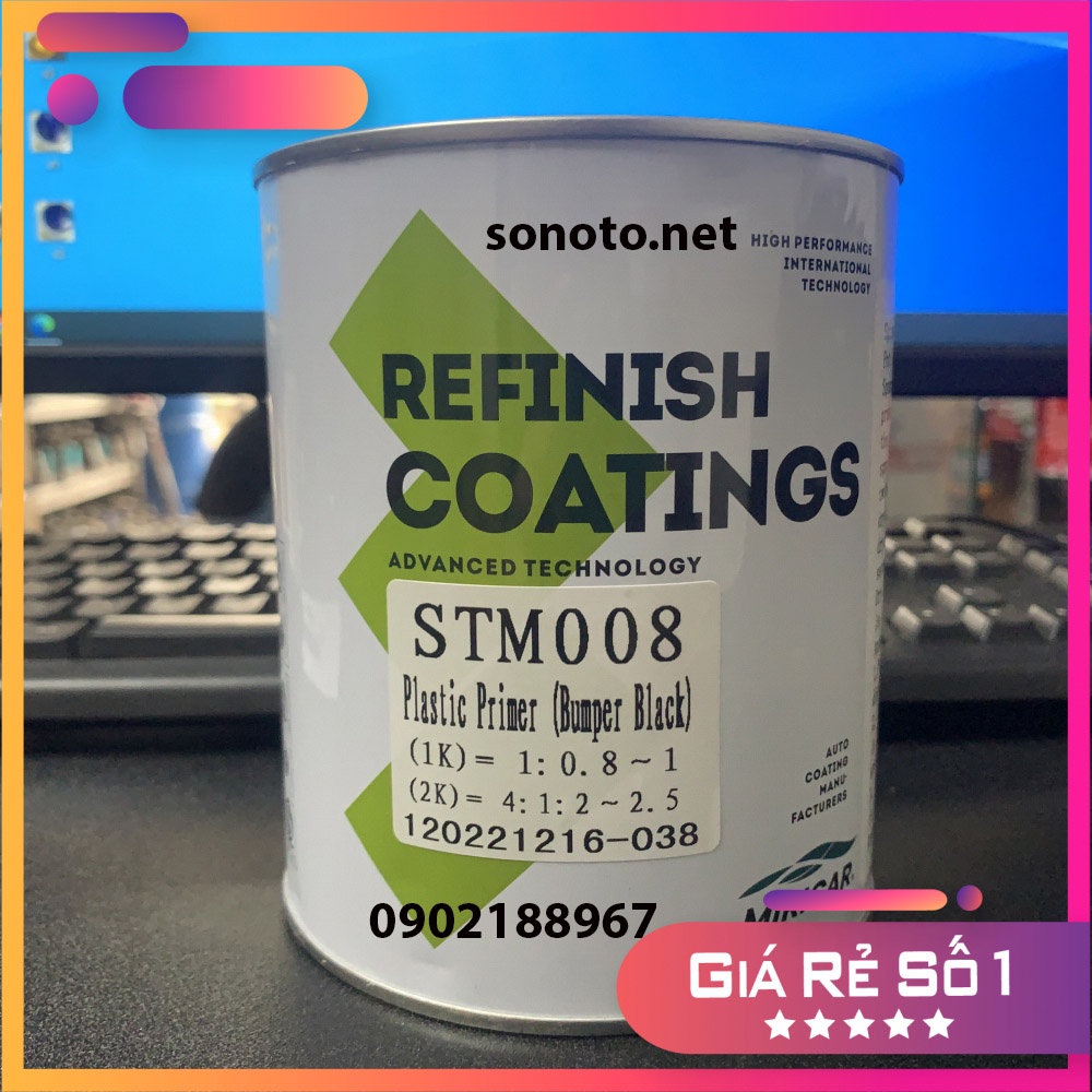 Sơn tạo sần tùy chỉnh được độ sần lon 1kg sơn oto