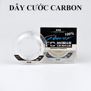 Dây Câu Cá Carbon Fluorocarbon Cao Cấp