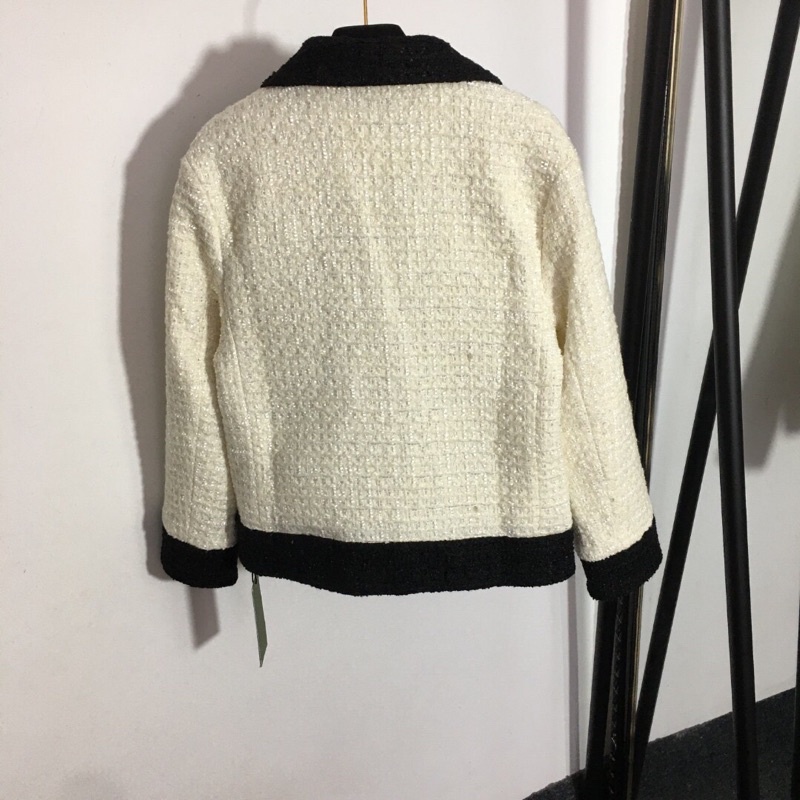 Áo khoác vest vải tweed mẫu mới Gucci GC cao cấp 2023 size SML