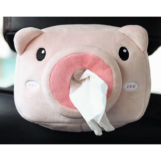 Hộp Đựng Khăn Giấy Treo Sau Ghế Ô Tô Hình Bé Thú Dễ Thương Cho Xe Hơi