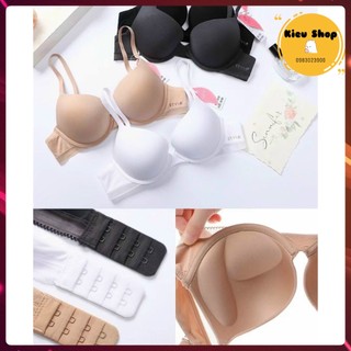 Áo lót trơn mặc áo dài - mút kép dày - nâng ngực - tạo khe