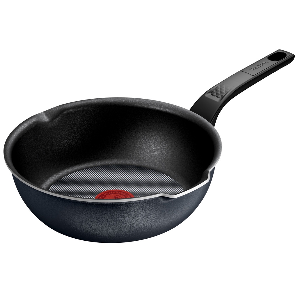 Tefal Pure Grey Chảo chiên sâu (22cm) Không PFOA