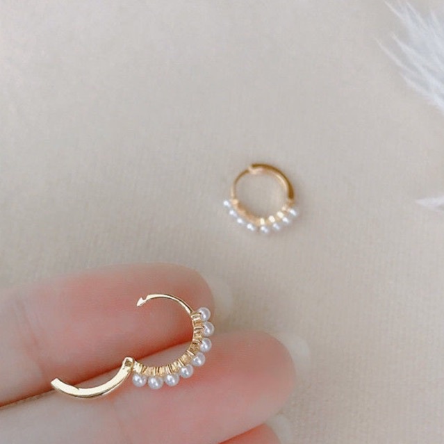 Bông tai/Hoa tai đính đá xinh đẹp, thu hút ánh nhìn - MH886