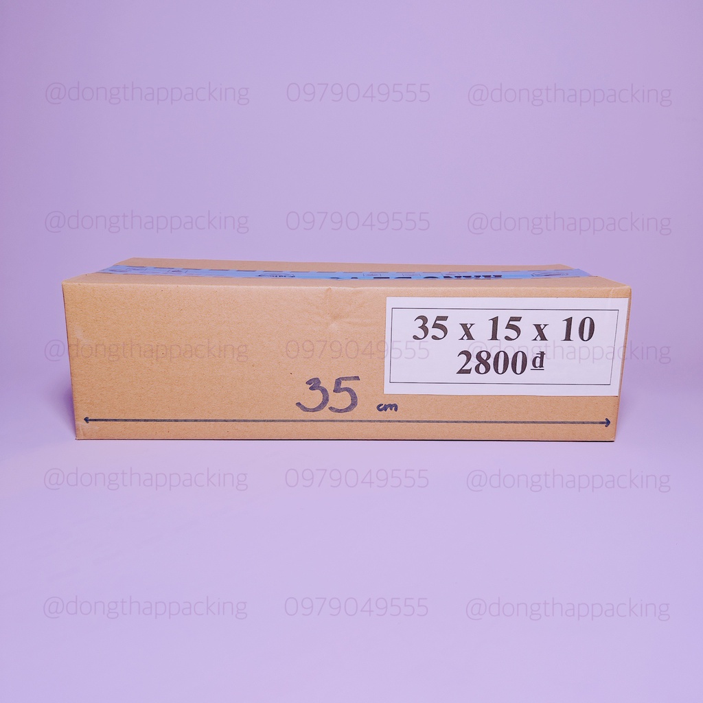 COMBO 50 HỘP CARTON 35x15x10 cm