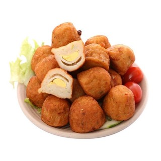 Cá Viên Trứng Cút 500g MSF / chả cá bọc trứng cút