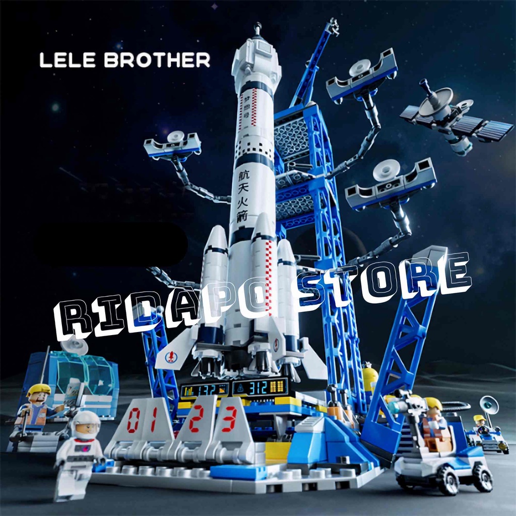 Đồ chơi Lego lắp ráp mô hình tàu vũ trụ không gian, đồ chơi khoa học giúp bé phát triển tư duy, sáng tạo và tìm tòi