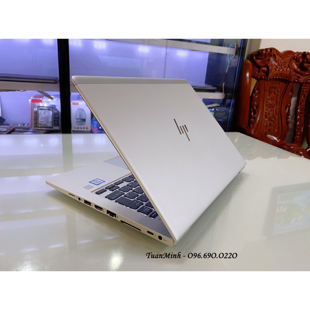 Laptop cũ HP elitebook 830 G5 MỎNG NHẸ - Core i5 7200U - RAM 8GB - SSD 256GB - 13.3" FULL HD nét căng