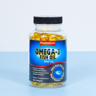 Viên uống dầu cá omega 3 fish oil phamekal dạng viên 1000mg