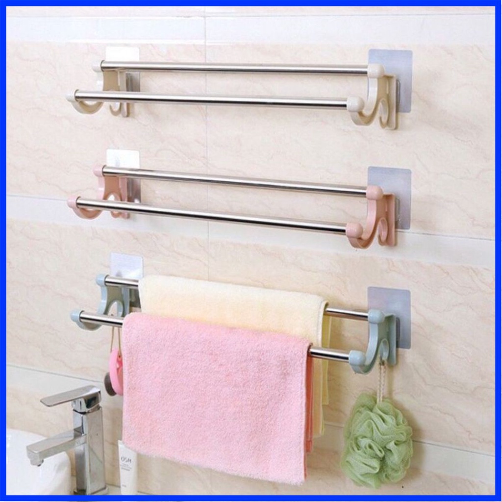 GIÁ TREO, PHƠI KHĂN DÁN TƯỜNG CỠ LỚN, Dụng cụ sắp xếp nhà tắm