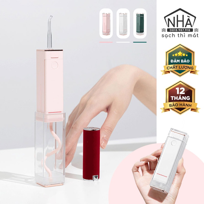 Tăm nước Mini Thỏi Son bỏ túi tiện lợi, tăm nước du lịch thương hiệu Fedrio