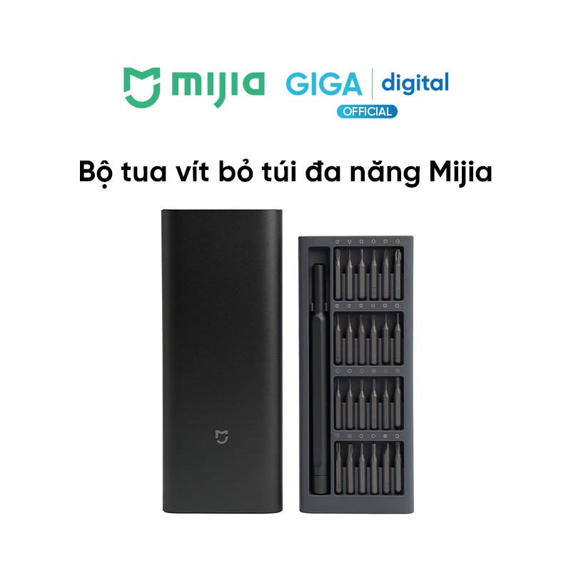 Bộ Tua Vít Xiaomi Mijia Wiha 24 món (Mi Precision Screwdriver Kit) - Hộp Đựng Từ Tính Đa Năng