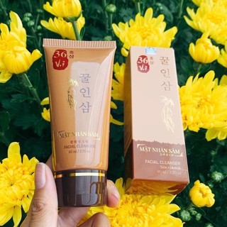 Sữa Rửa Mặt Nhân Sâm Cao Mụn Sâm Đỏ 36 Vị Meea Origin