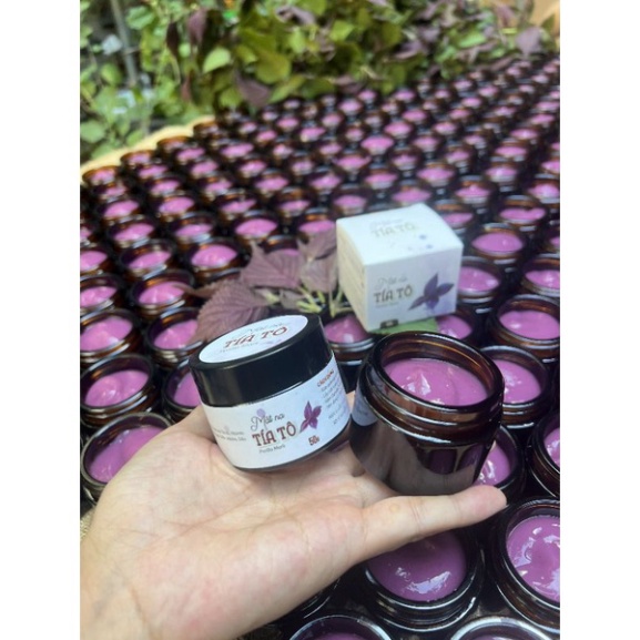 Mặt nạ tía tô - giảm thâm - giảm nám - sáng da New