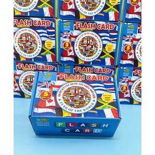 Bộ Flashcard Quốc kì cho bé
