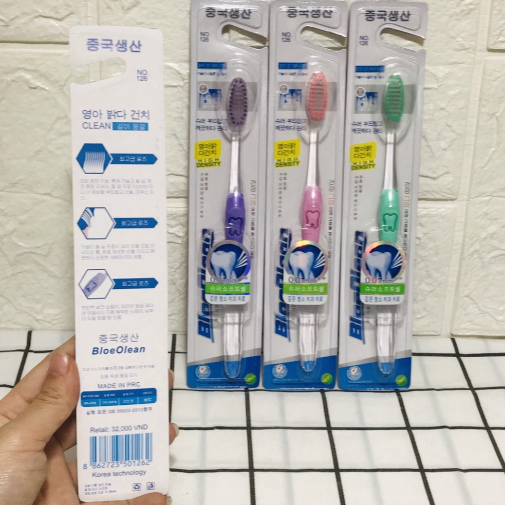 Bàn chải đánh răng mềm mượt Hight Density NO.126