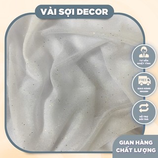 Vải voan kim tuyến 16m x 1,6m
