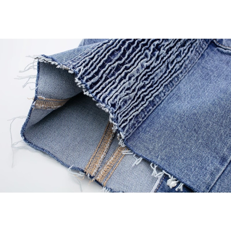 Áo ống denim LiLi ROOM