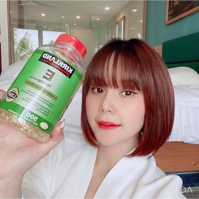 Viên Uống Bổ Sung Vitamin E 180mg Kirkland Signature