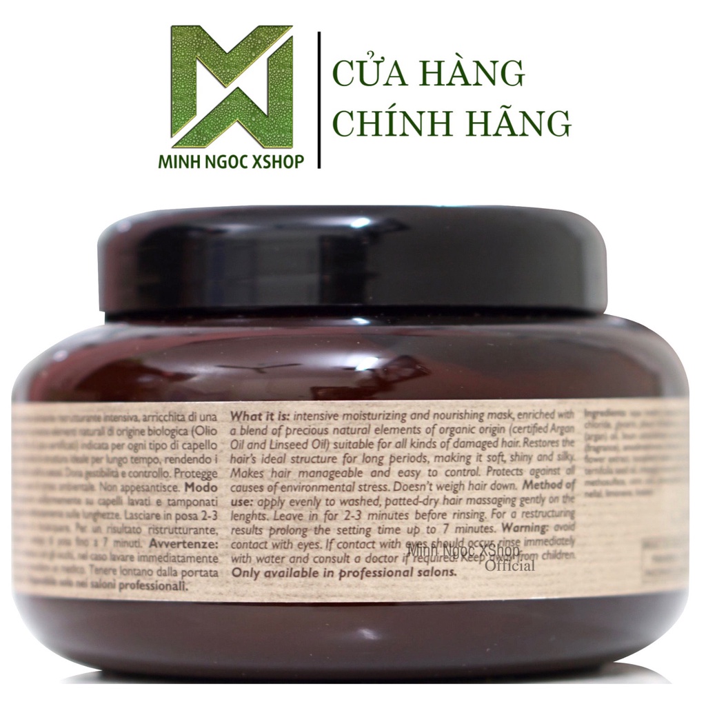 Dầu hấp phục hồi tái tạo cấu trúc tóc Nashi Argan Deep Infusion 500ML