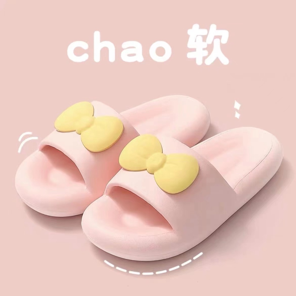 Dép Đi Trong Nhà Đế Dày Chống Trượt Dễ Thương Dành Cho Nữ