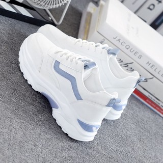 2 Sọc Cao Chiều Cao Giày sneaker Nữ-AA0075