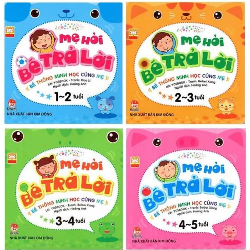 Sách - Combo Mẹ Hỏi Bé Trả Lời (4 Cuốn)