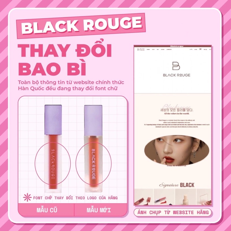 Son Kem Black Rouge Airfit Velvet Ver 1,2