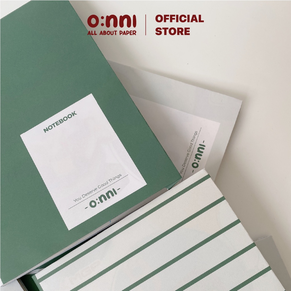 Giấy bao vở/bao sách dễ thương tối giản 2023 - Giấy Plain 100gsm - Tặng kèm nhãn vở - Xanh lá