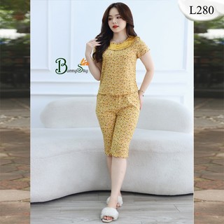 [BUNNYSKY] ĐỒ BỘ MẶC NHÀ LỬNG ĐẸP VẢI MỀM MÁT