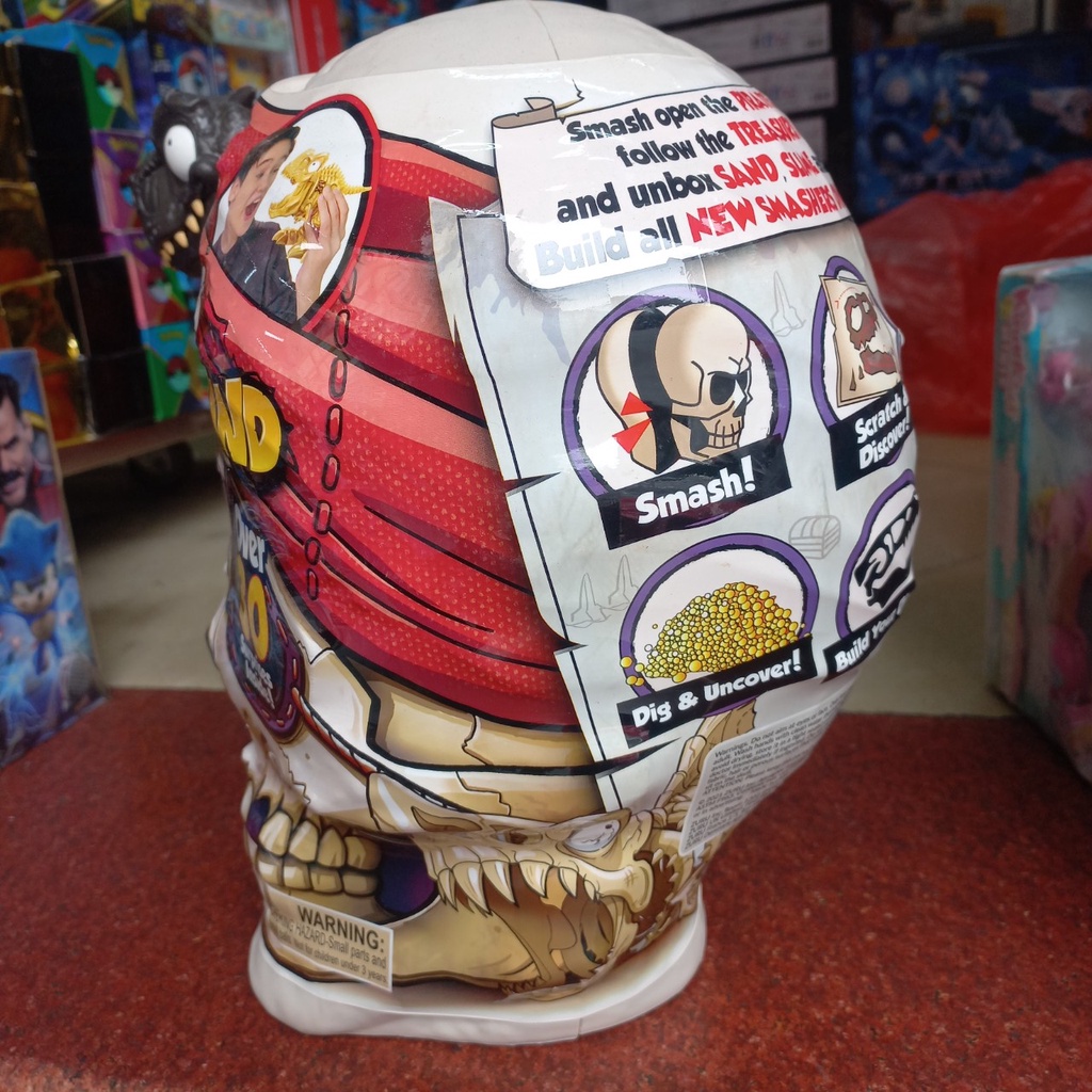 Đồ chơi Dinosaur quả trứng Khủng Long hình Đầu Lâu Over 30 ZURU