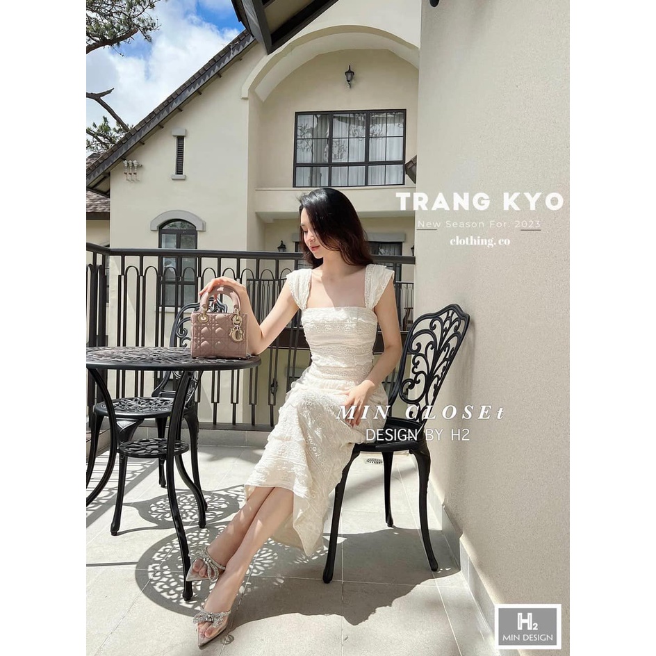 Váy ren mềm 2 dây tầng (kèm ảnh thật)