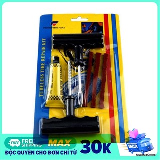 Bộ dụng cụ vá xe không ruột hongfeng cao cấp