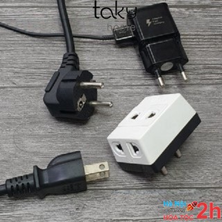 Ổ Cắm Điện Chia 3 Ngả - Chia Từ 1 Ổ Cắm Ra 3 Ổ Cắm, Thiết Kế Nhỏ Gọn Và Ổ Cắm Không Mất Diện Tích. TakyHome 8612