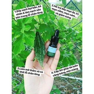 Serum Khổ Qua Cho Da Mụn Giúp Sáng Da, Mềm Mịn Hỗ Trợ Giảm Mụn Điều Tiết Dầu Trên Da