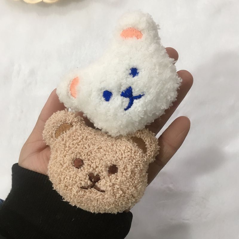 Ghim Cài Áo Balo Túi Tote Đeo Chéo Hình Gấu Bông Trang Trí Dễ Thương Thời Trang KAYLEE