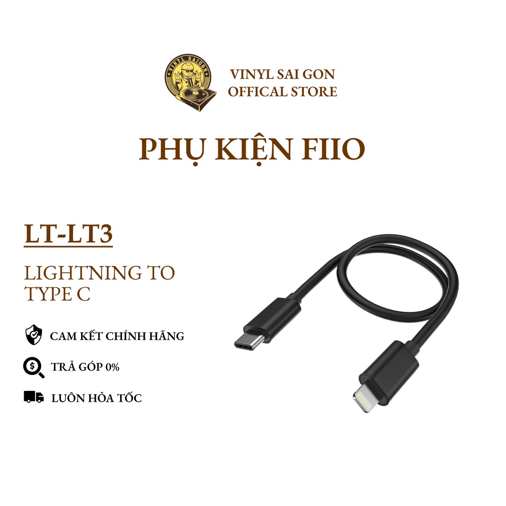 Dây Cáp FiiO LT-LT3 (LTN To Type C Cable)