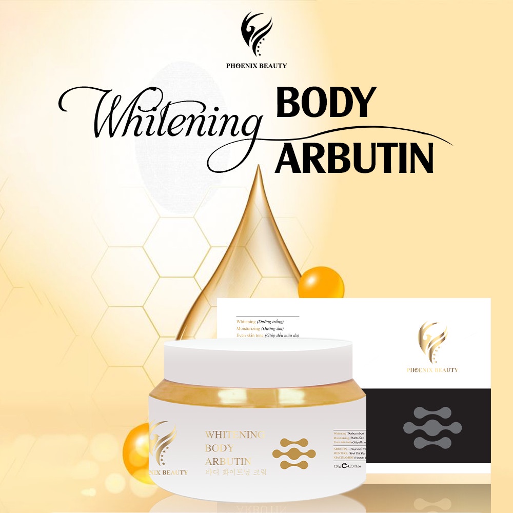 Kem Body Arbutin Dưỡng Da Trắng Mịn sau 7 Ngày Sử Dụng