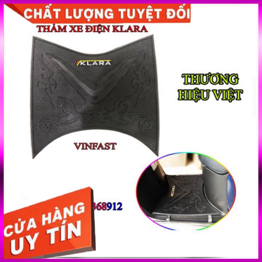 THẢM XE ĐIỆN KLARA VINFAST ( HÀNG LOẠI DÀY, ĐẸP) Sp Thật Ảnh thật sản