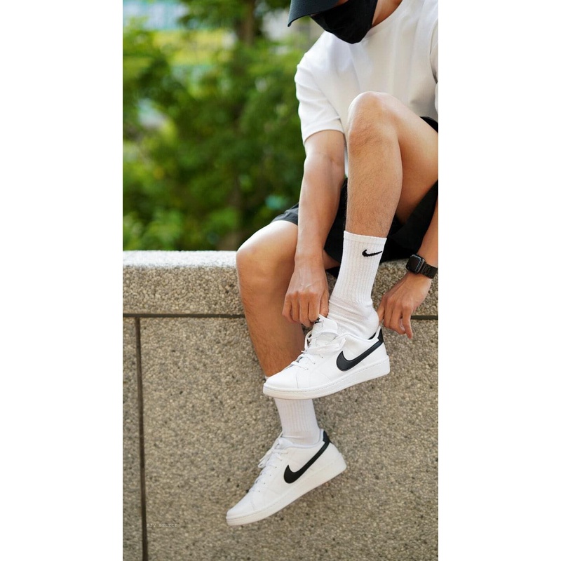 Giày Nike Court Royal Black White 749747-107